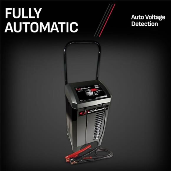 Electric Fully Automatic Wheeled Battery Charger and Engine Starter 6-in-1 - Picture 2 of 7